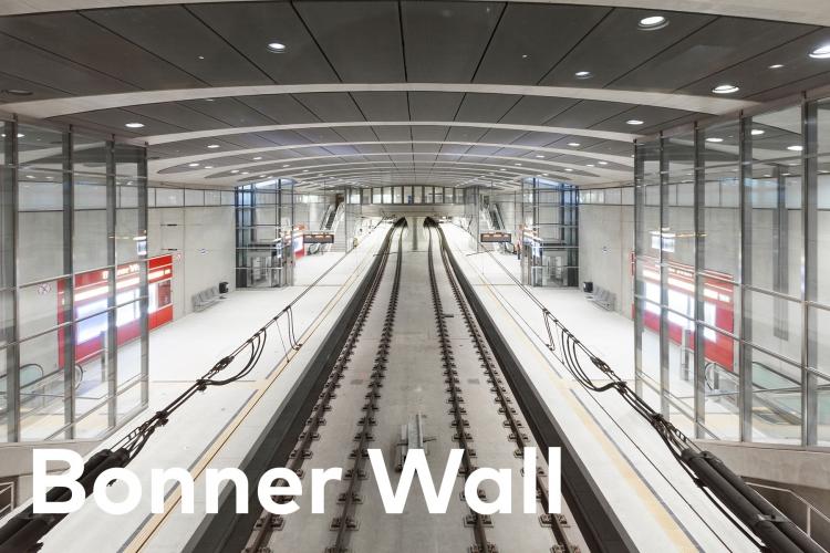 Foto U-Bahn Haltestelle Bonner Wall