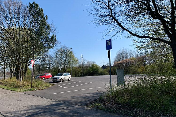 P+R und B+R in Heimersdorf-Volkhovener Weg