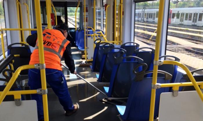 Sauberkeit in Bussen, Bahnen und an Haltestellen