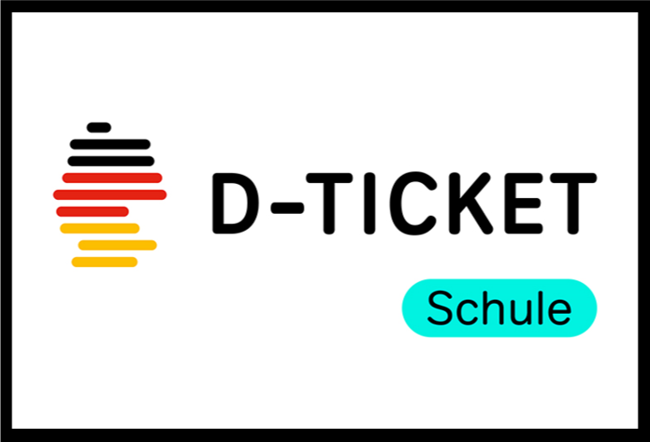 Logo vom Deutschlandticket Schule