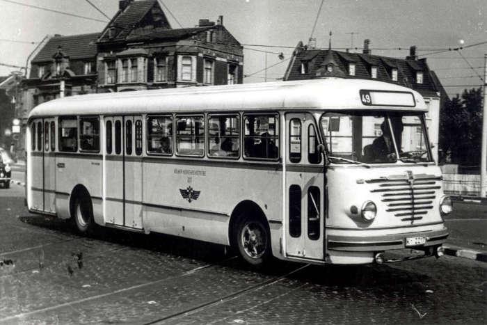 Bus Bssing 6500 T aus dem Jahr 1957